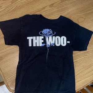 Pop Smoke x Vlone The Woo T-Shirt Black